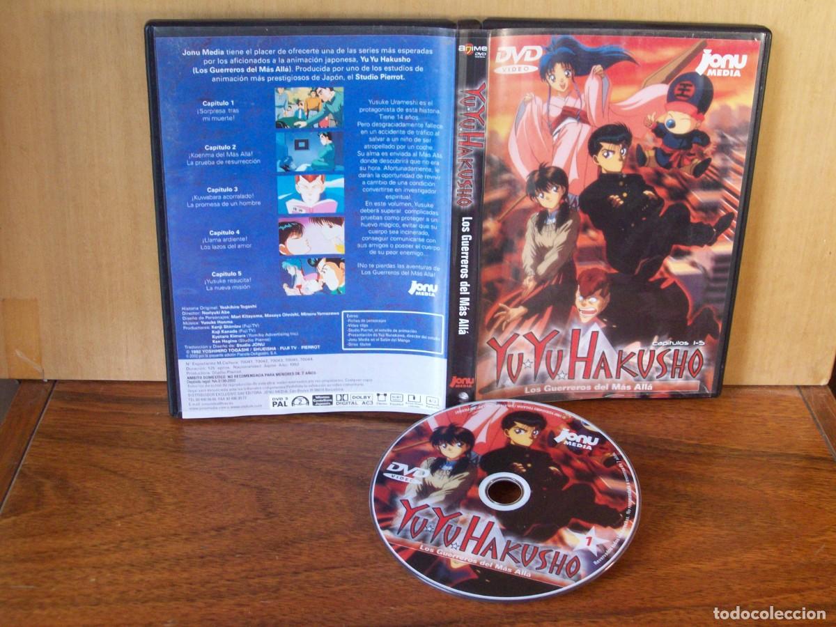Cine: YU YU HAKUSHO - CAPITULOS 1 AL 5 - LOS GUERREROS DEL MAS ALLA - DVD