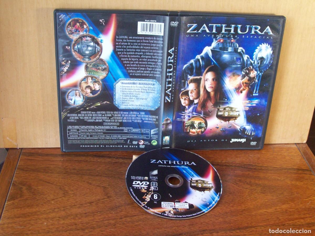 Cine: ZATHURA (UNA AVENTURA ESPACIAL) JOSH HUTCHERSON - JONAH BOBO - DAX SHEPARD - DVD