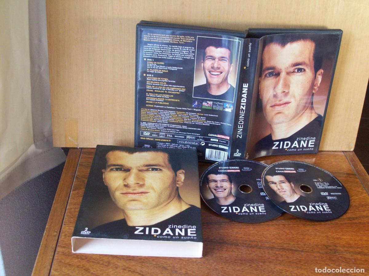 Cine: ZINEDINE ZIDANE (COMO UN SUE&Ntilde;O) - DOBLE DVD EN ESTUCHE DE CARTON
