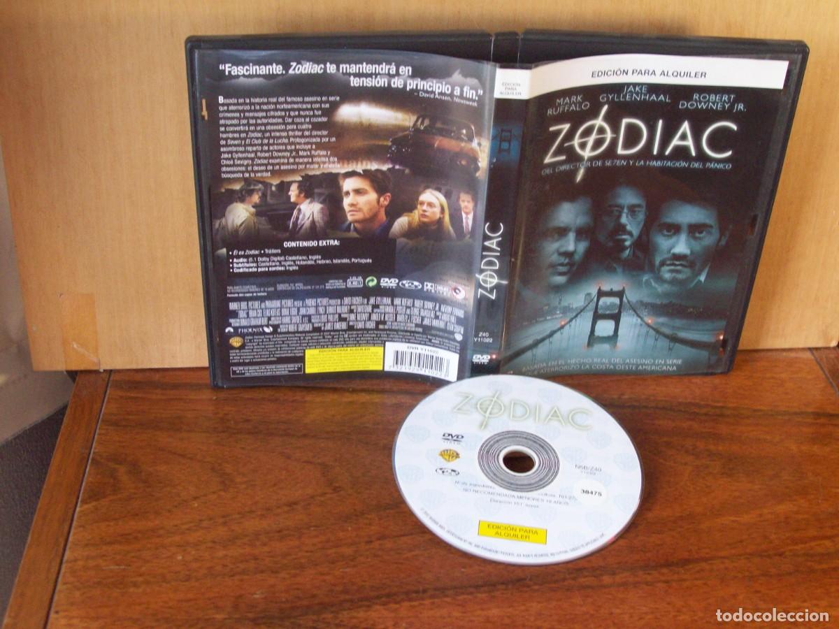Cine: ZODIAC - MARK BUFALO - JAKE GYLLENHAAL - DOBERT DOWNEY JR - DVD EDICION ALQUILER