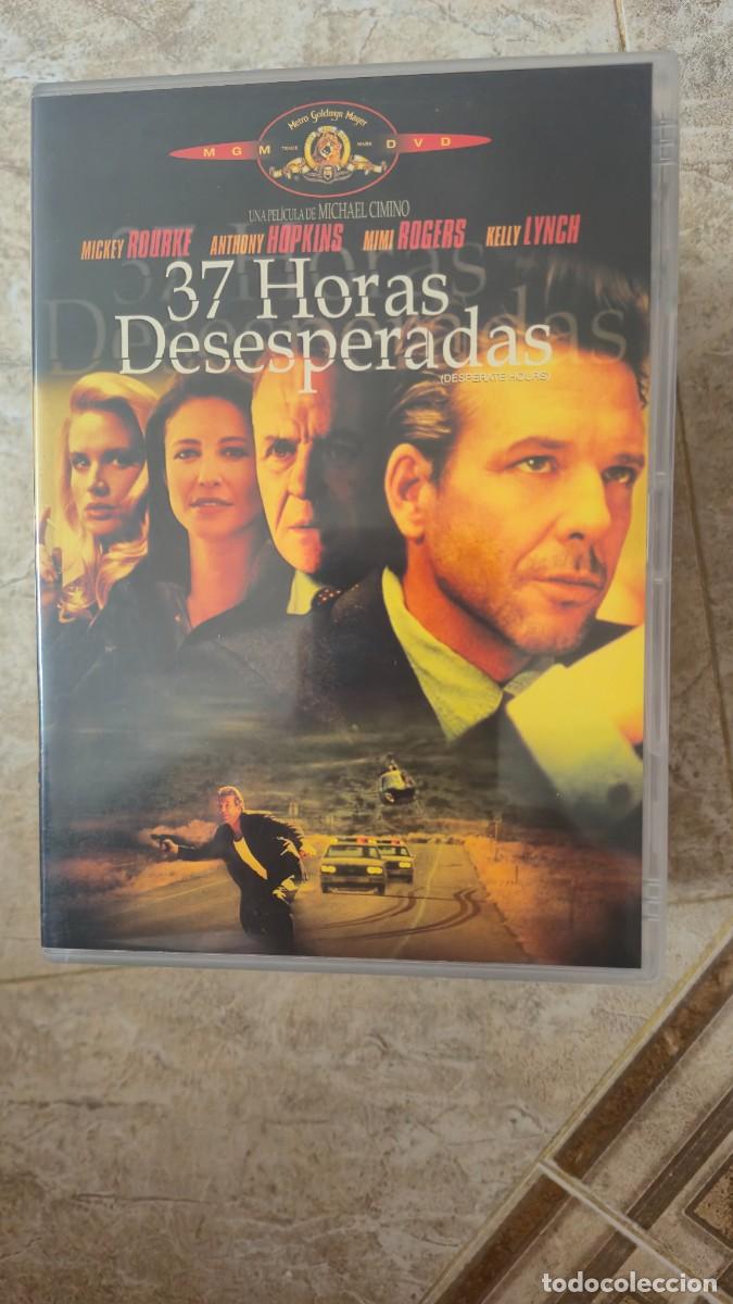 Cine: 37 horas desesperadas, dvd Michael Cimino Mickey Rourke Anthony Hopkins Mimi Rogers