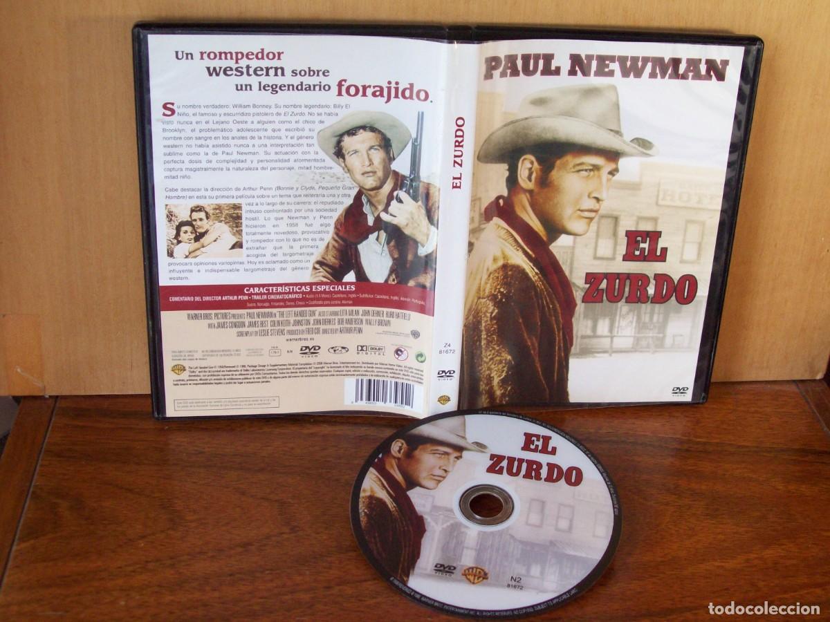 Cine: EL ZURDO - PAUL NEWMAN - LITAN MILAN - JOHN DEHNER - HURD HATEFIELD - JAMES BEST - DVD