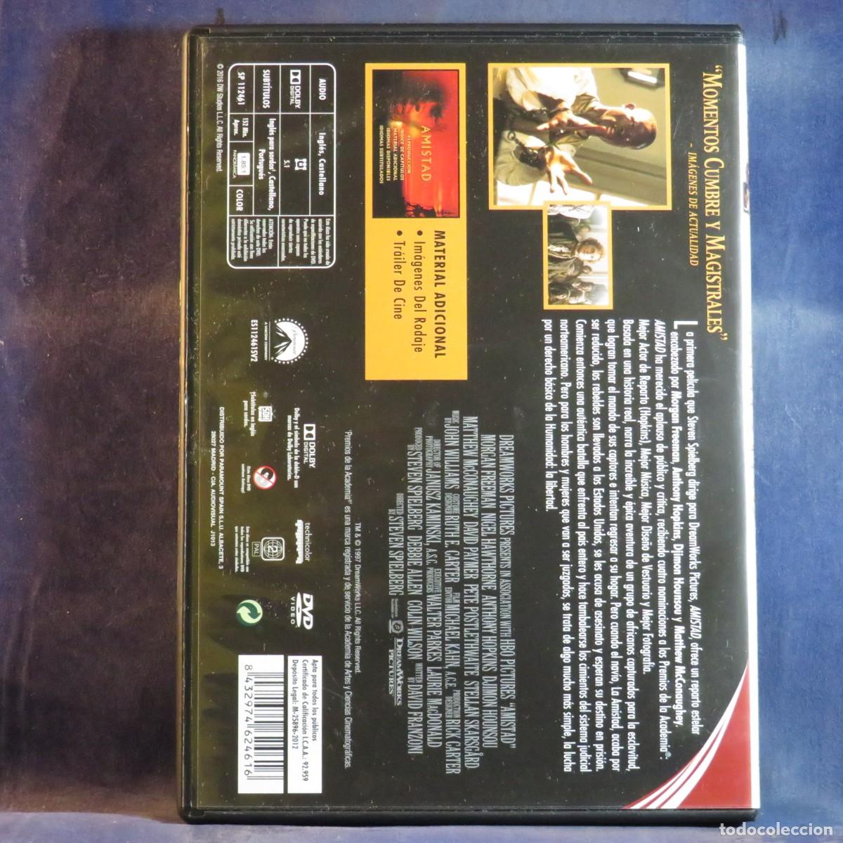 Cine: AMISTAD - DVD ------ - Foto 2