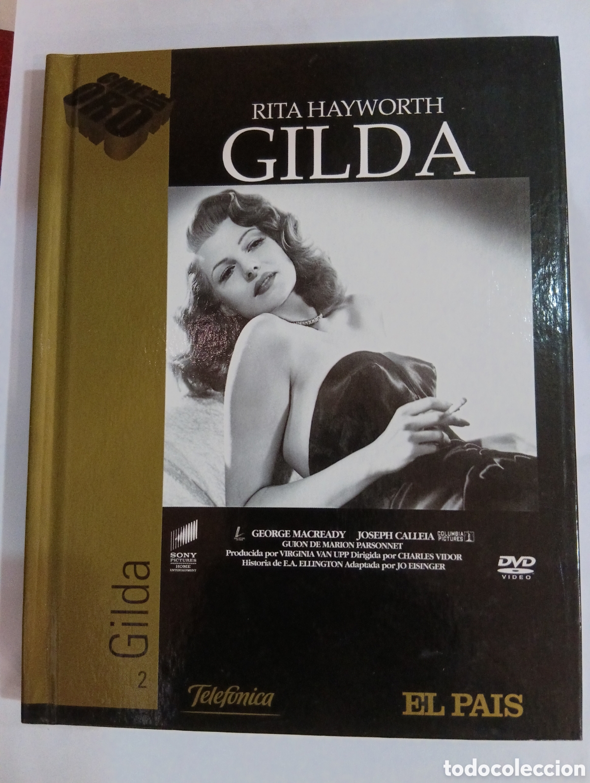 Cine: Gilda. Rita Hayworth 1946 - DVD Telef&oacute;nica. El pa&iacute;s
