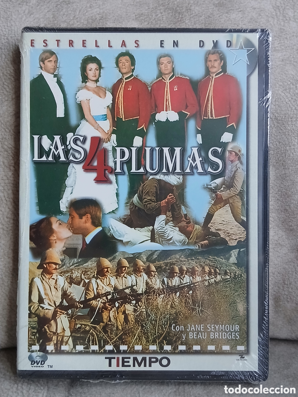Cine: Dvd Las Cuatro Plumas -Jane Seymour- (Precintado)