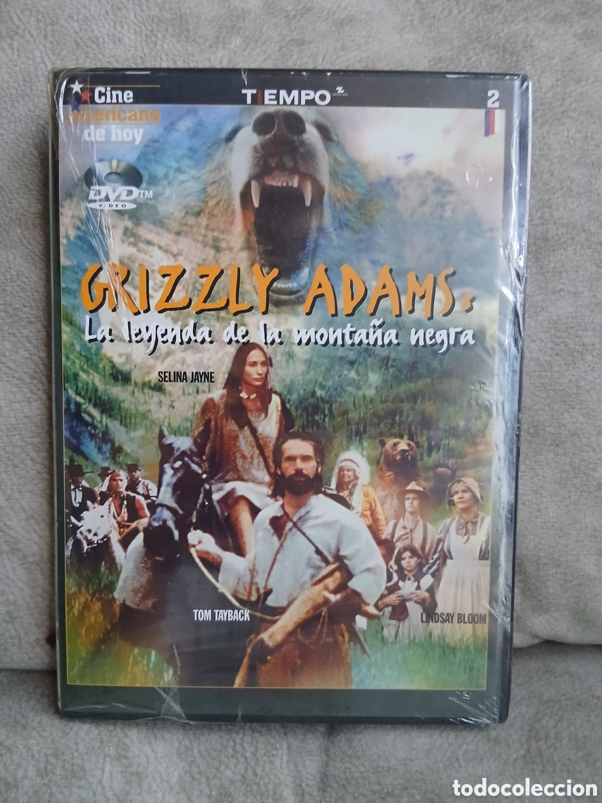 Kino: Dvd Grizzly Adams, La Leyenda de la Monta&ntilde;a Negra -Tom Tayback- (Precintado)
