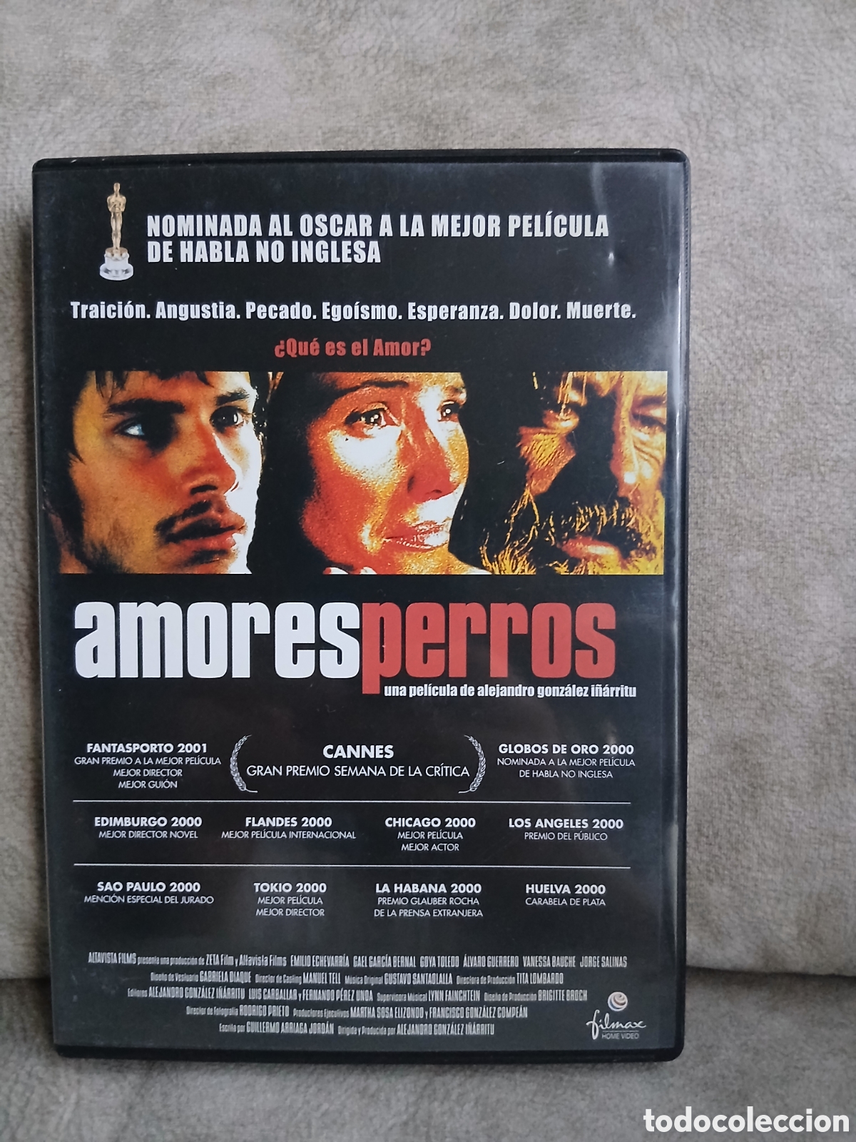 Cine: Dvd Amores Perros -Gonz&aacute;lez I&ntilde;&aacute;rritu-