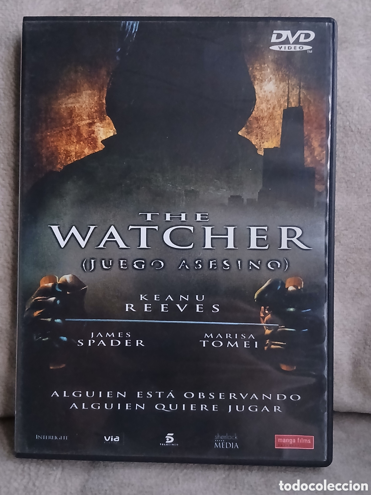Cine: Dvd The Watcher, Juego de Asesinos -Keanu Reeves-
