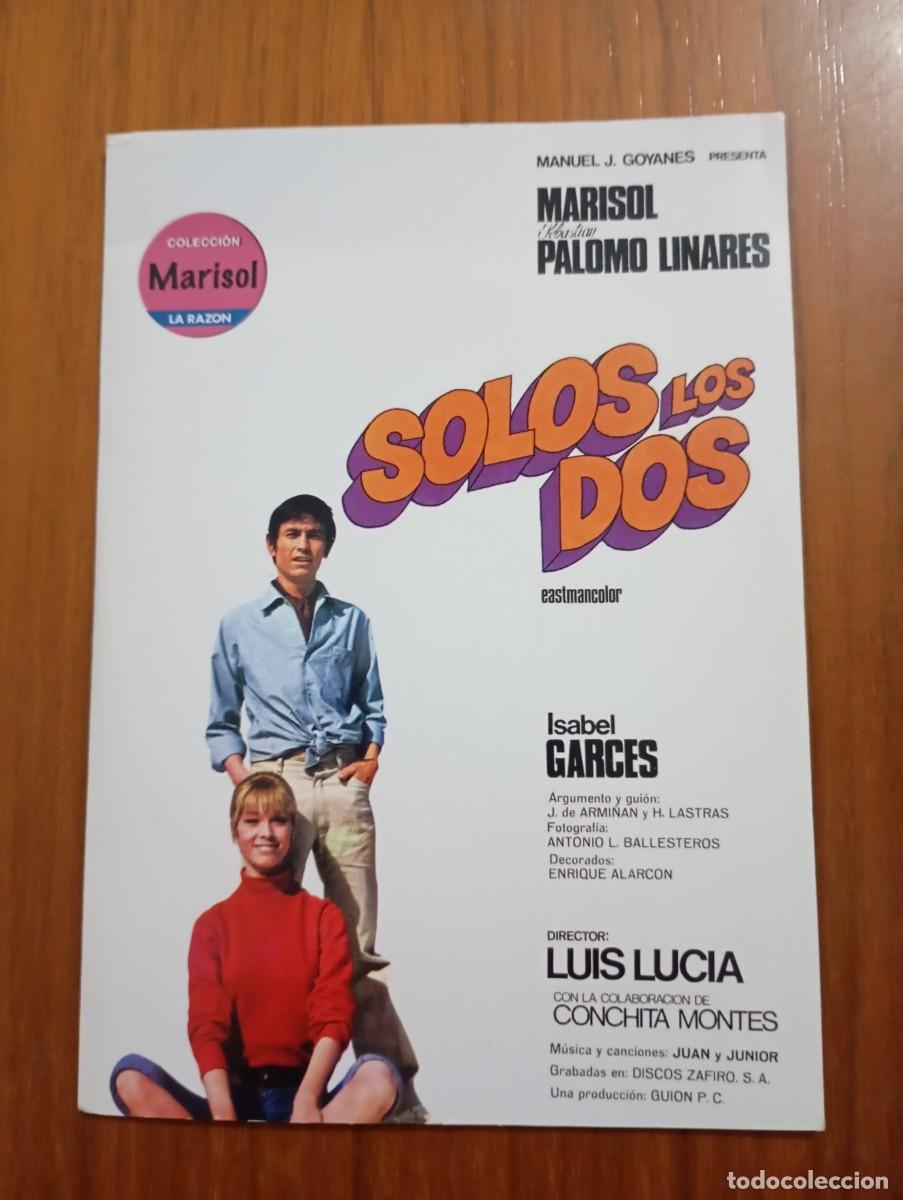 Cine: SOLOS LOS DOS. MARISOL. PALOMO LINARES (DVD) COLECCION MARISOL