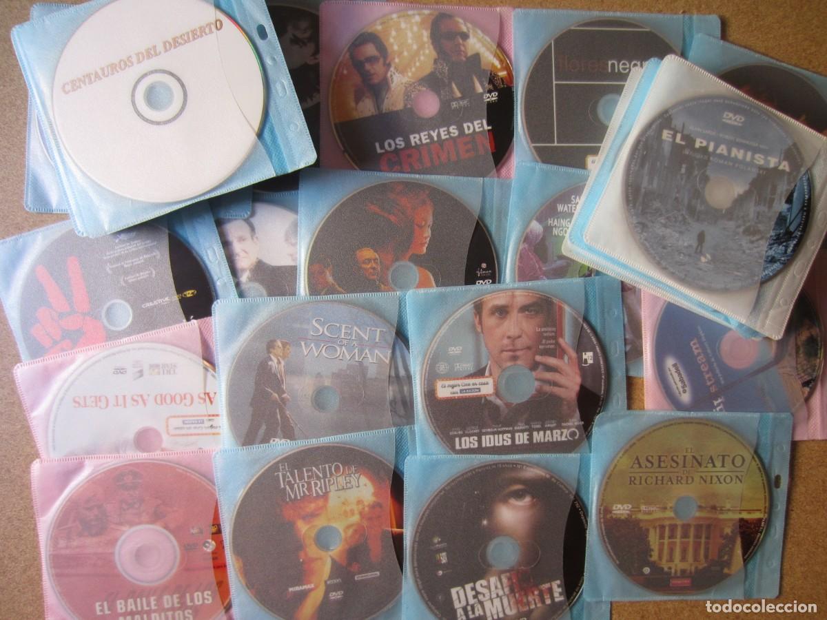 Cine: Lote 62 Pel&iacute;culas DVD sueltas sin caja. Solo discos (19 c&eacute;ntimos por Pel&iacute;cula). Lista en el anuncio.