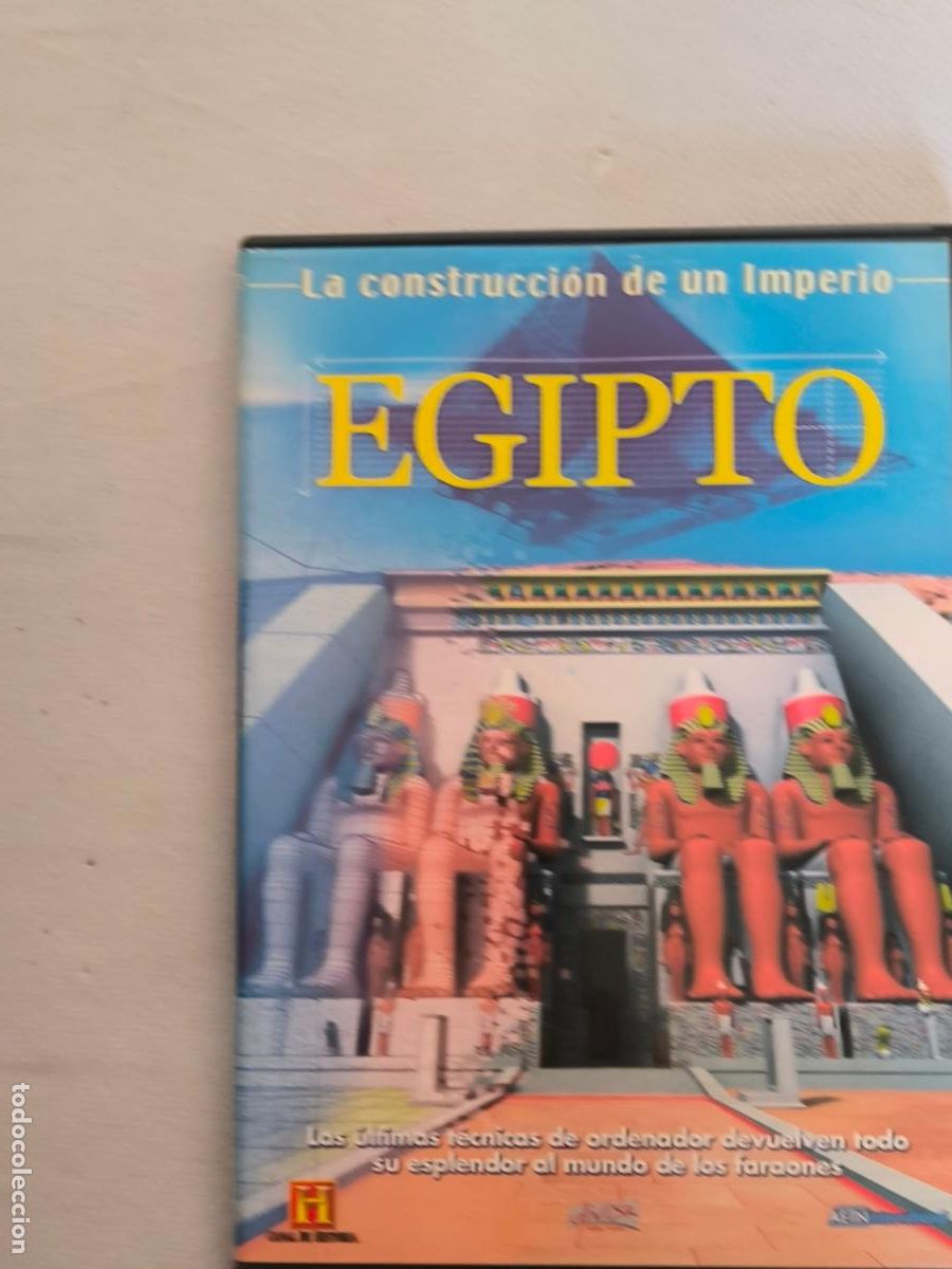 Cinema: DVD EGIPTO - LA CONSTRUCCION DE UN IMPERIO - CAJA SLIM (G6)
