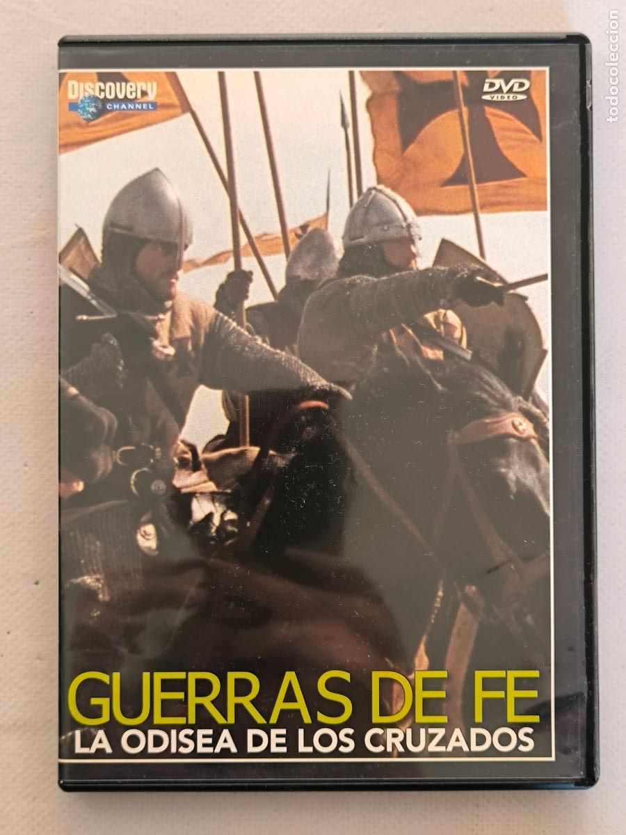 Cinema: DVD GUERRAS DE FE - LA ODISEA DE LOS CRUZADOS - DOCUMENTAL DISCOVERY CHANNEL (H9)