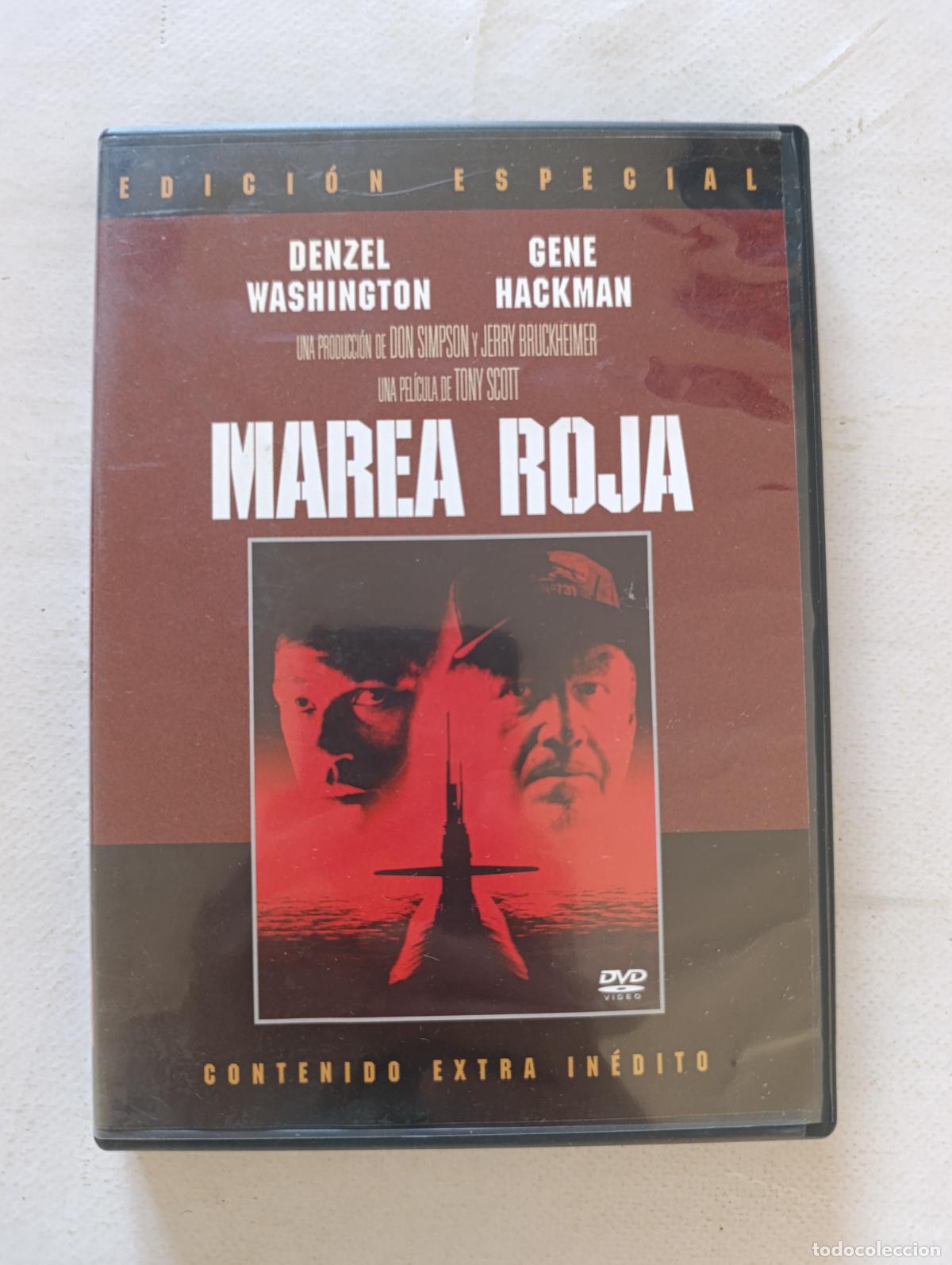 Cine: DVD MAREA ROJA - EDICION ESPECIAL - DENZEL WASHINGTON, GENE HACKMAN (Z8)