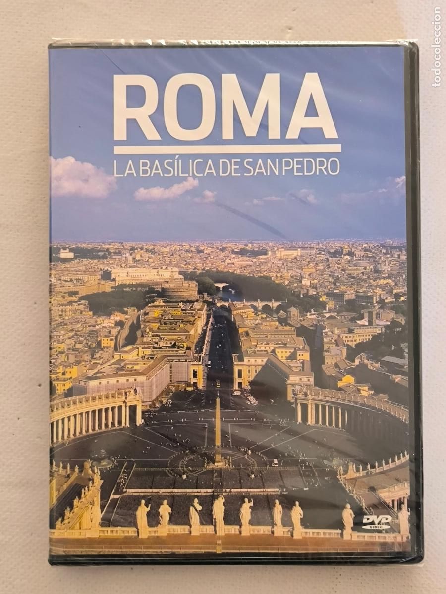 Cine: DVD ROMA - LA BASILICA DE SAN PEDRO - NUEVO, PRECINTADO (I9)