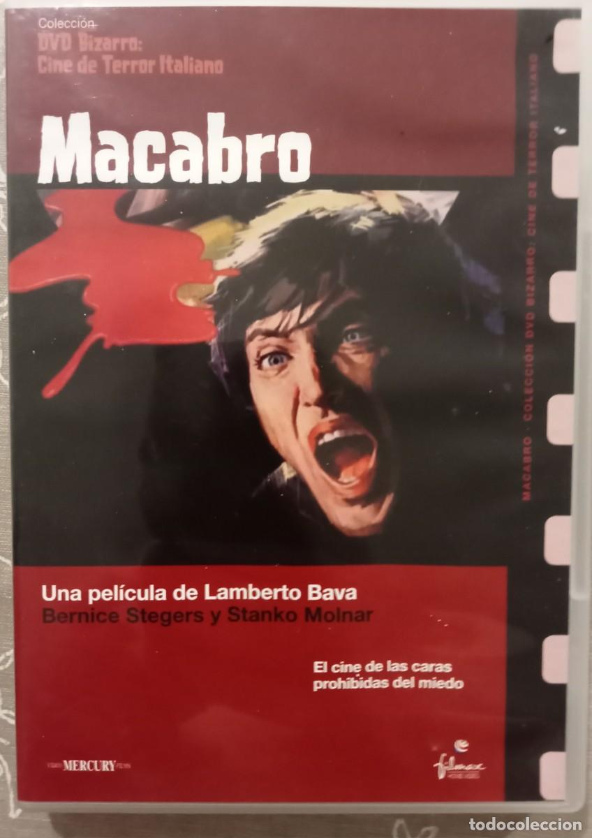 Cine: PEL&Iacute;CULA: MACABRO (1980). COLECCI&Oacute;N DVD BIZARRO, TERROR ITALIANO. DESCATALOGADA