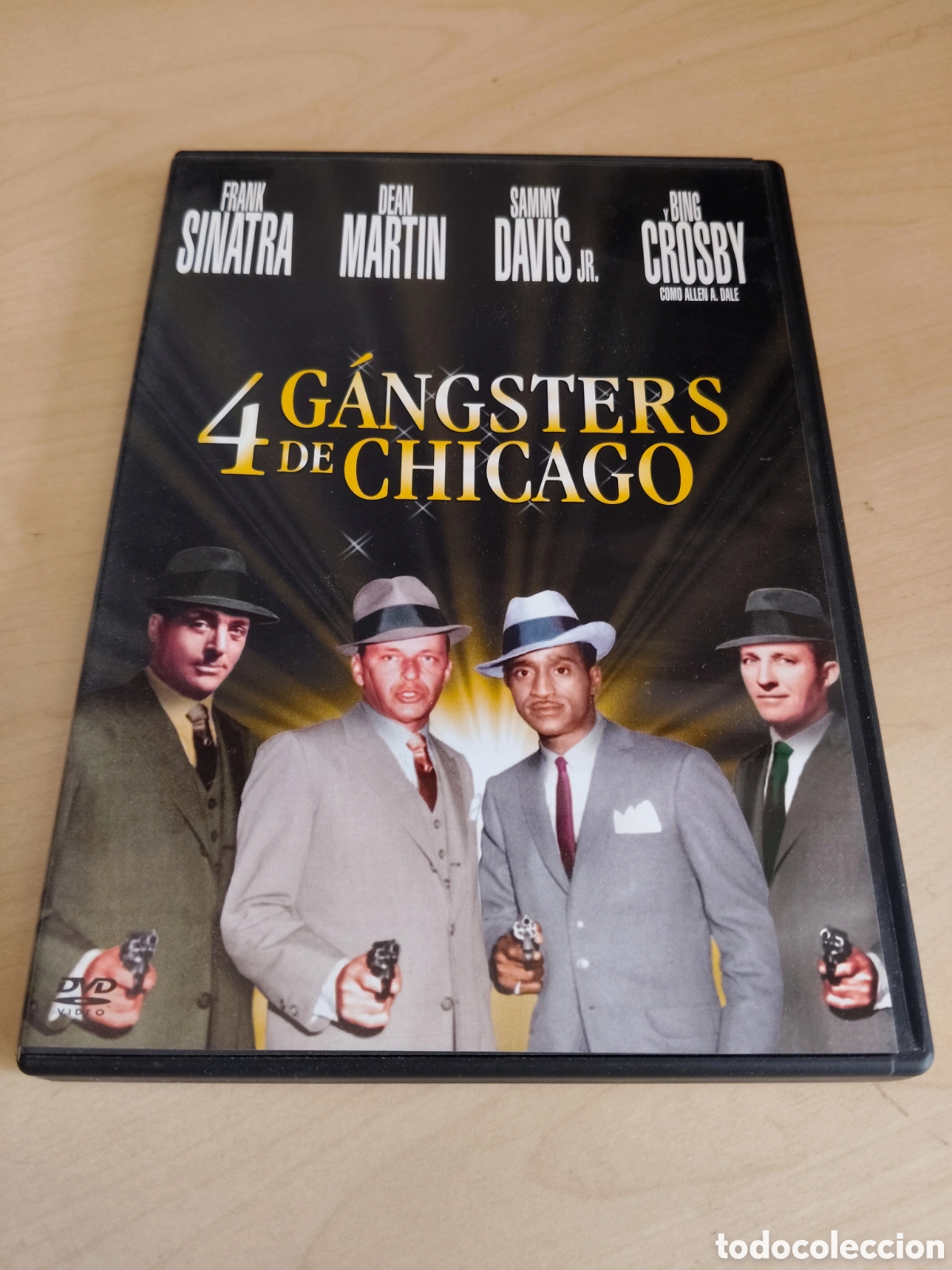 Cine: RD68 4 gangsters de Chicago DVD SEGUNDAMANO