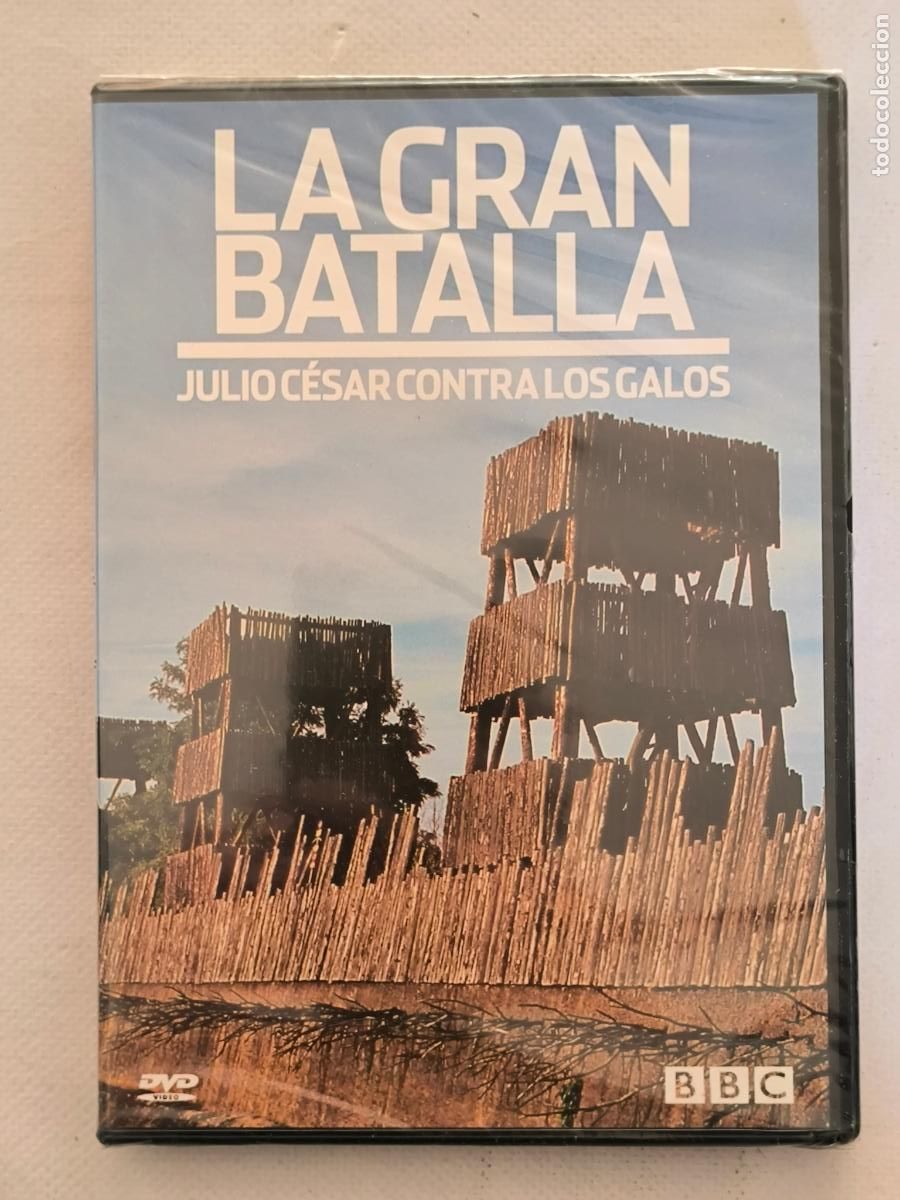 Cine: DVD LA GRAN BATALLA - JULIO CESAR CONTRA LOS GALOS - NUEVO, PRECINTADO (M9)