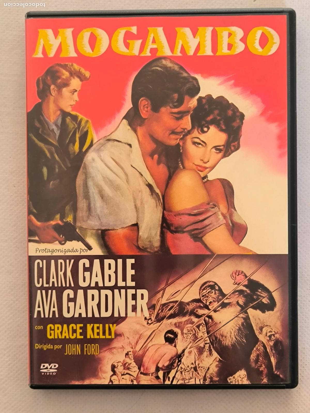 Cine: DVD MOGAMBO - CLARK GABLE (M9)