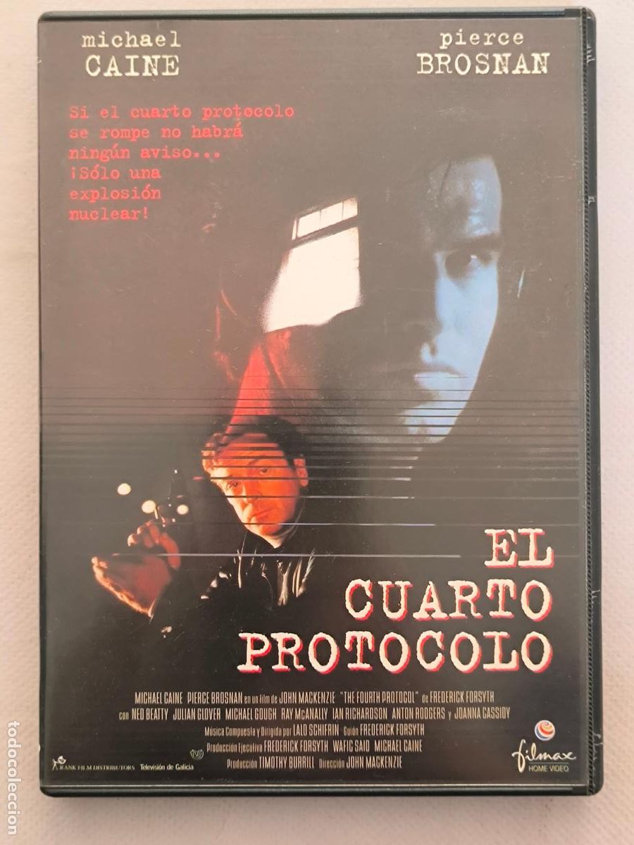 Cine: DVD EL CUARTO PROTOCOLO - MICHAEL CAINE, PIERCE BROSNAN (M9)