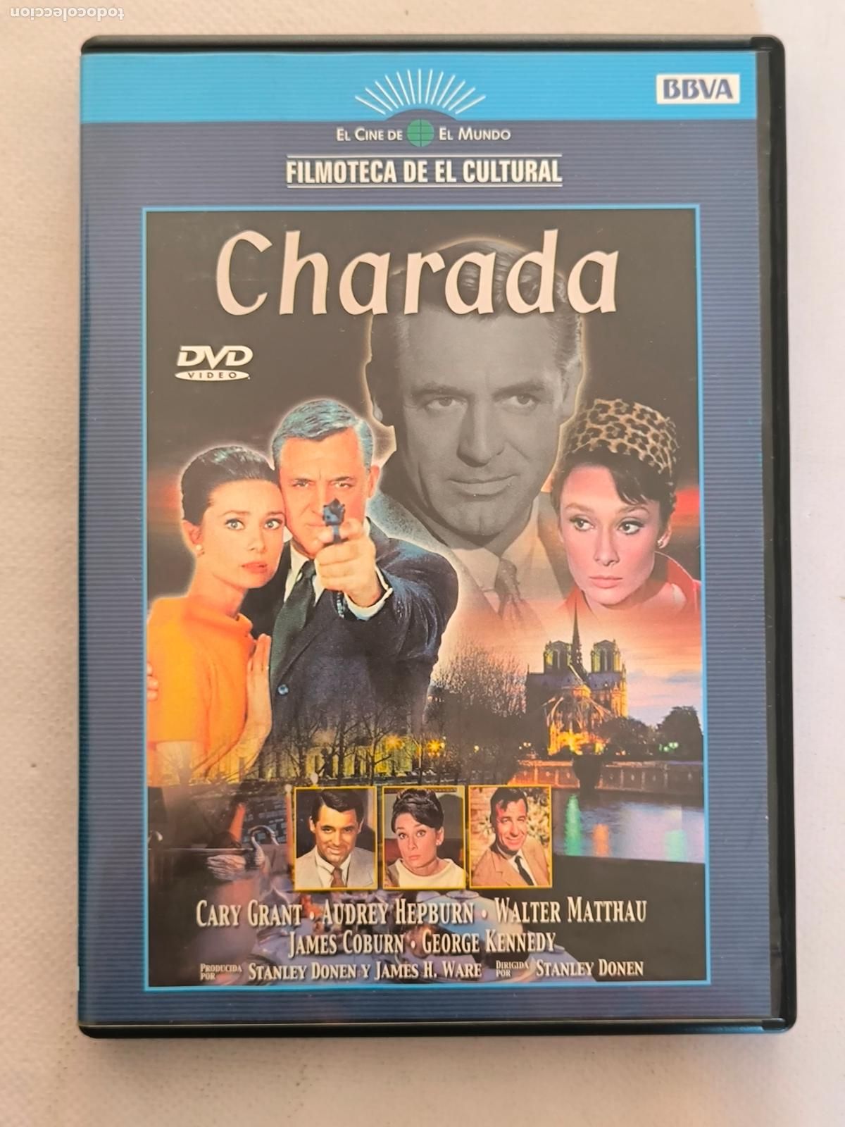 Cine: DVD CHARADA - CARY GRANT, AUDREY HEPBURN (R9)