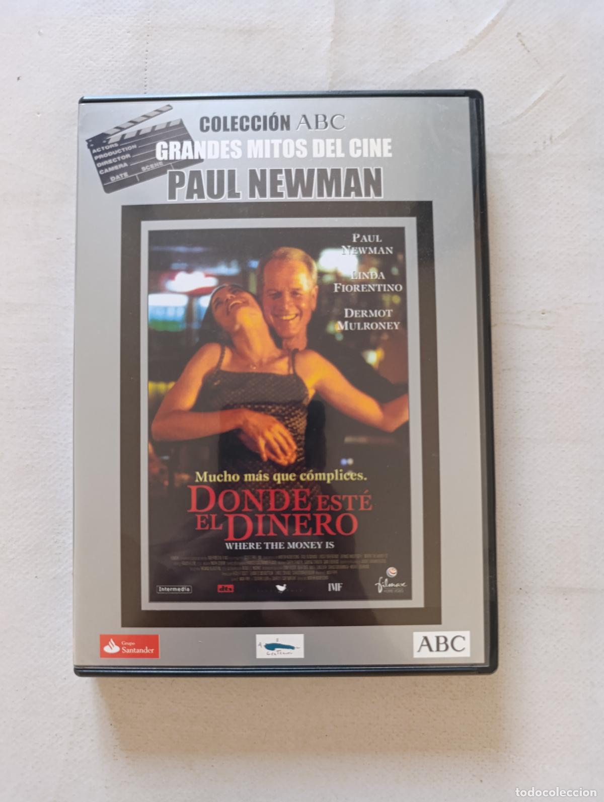 Cine: DVD DONDE ESTE EL DINERO - PAUL NEWMAN (Q9)