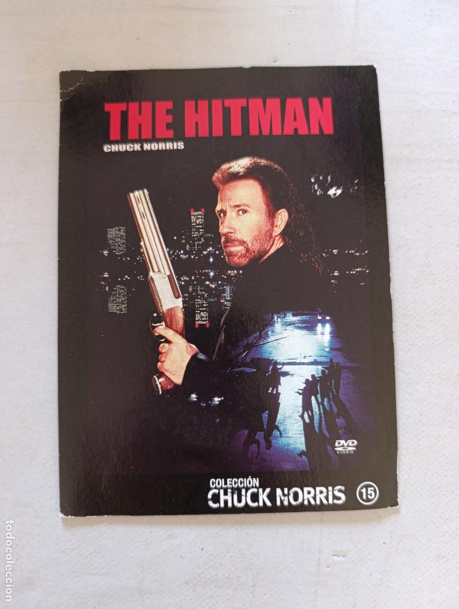 Cine: DVD THE HITMAN - CHUCK NORRIS - FUNDA FINA CARTON (Q9)
