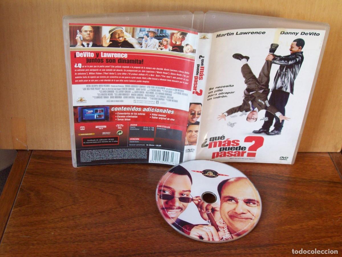 Cine: QUE MAS PUEDE PASAR - MARTIN LAWRENCE - DANNY DEVITO - DVD