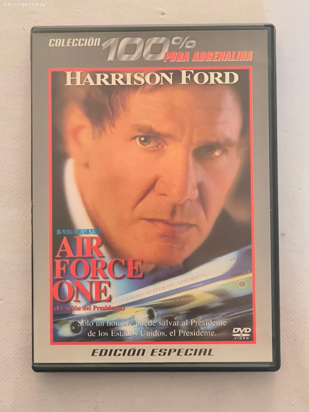 Cine: DVD AIR FORCE ONE - HARRISON FORD (X9)