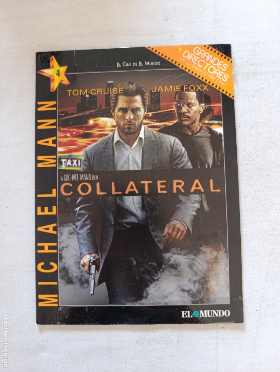 Cine: DVD COLLATERAL - TOM CRUISE, JAMIE FOXX - FUNDA FINA CARTON (1C)