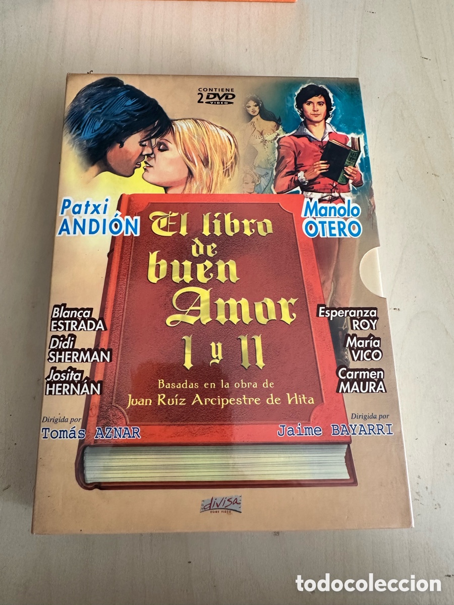 Cine: RD96 el libro de buen amor 1 y 2 dvd segunda mano