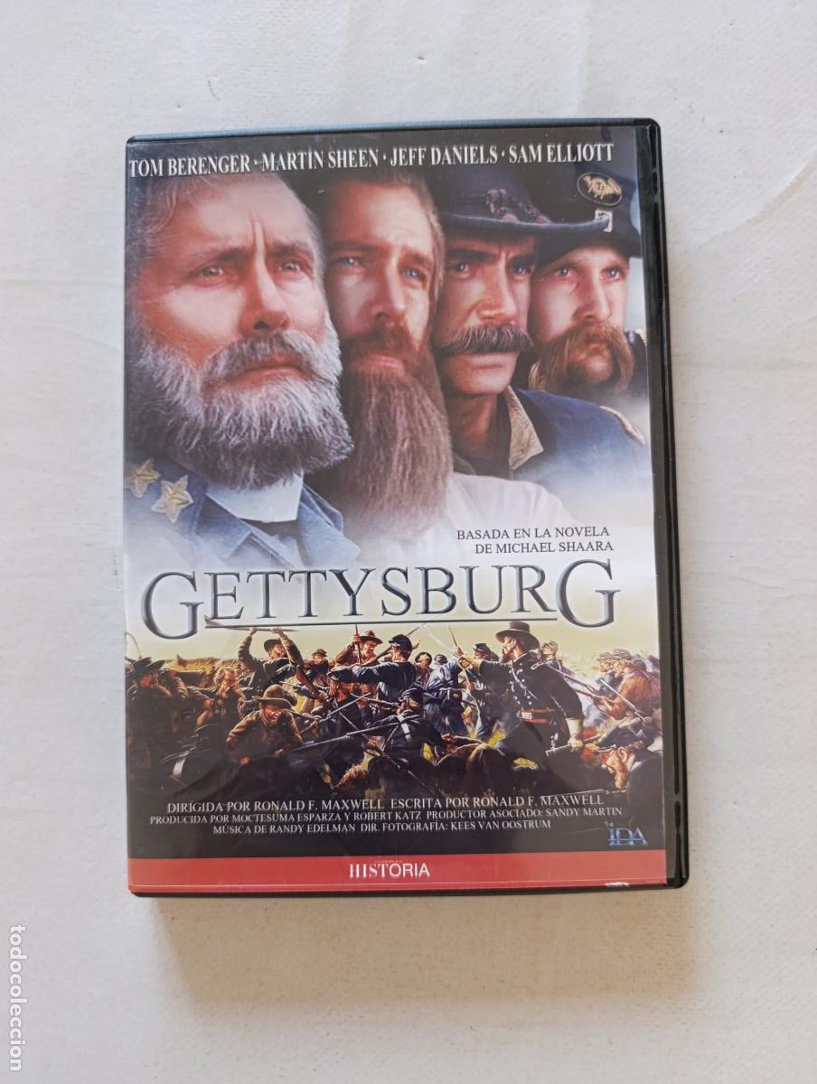 Cine: DVD GETTYSBURG - TOM BERENGER, MARTIN SHEEN (1E)