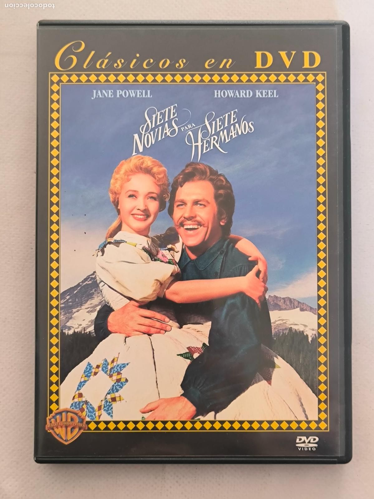 Cine: DVD SIETE NOVIAS PARA SIETE HERMANOS - JANE POWELL (1&Ntilde;)