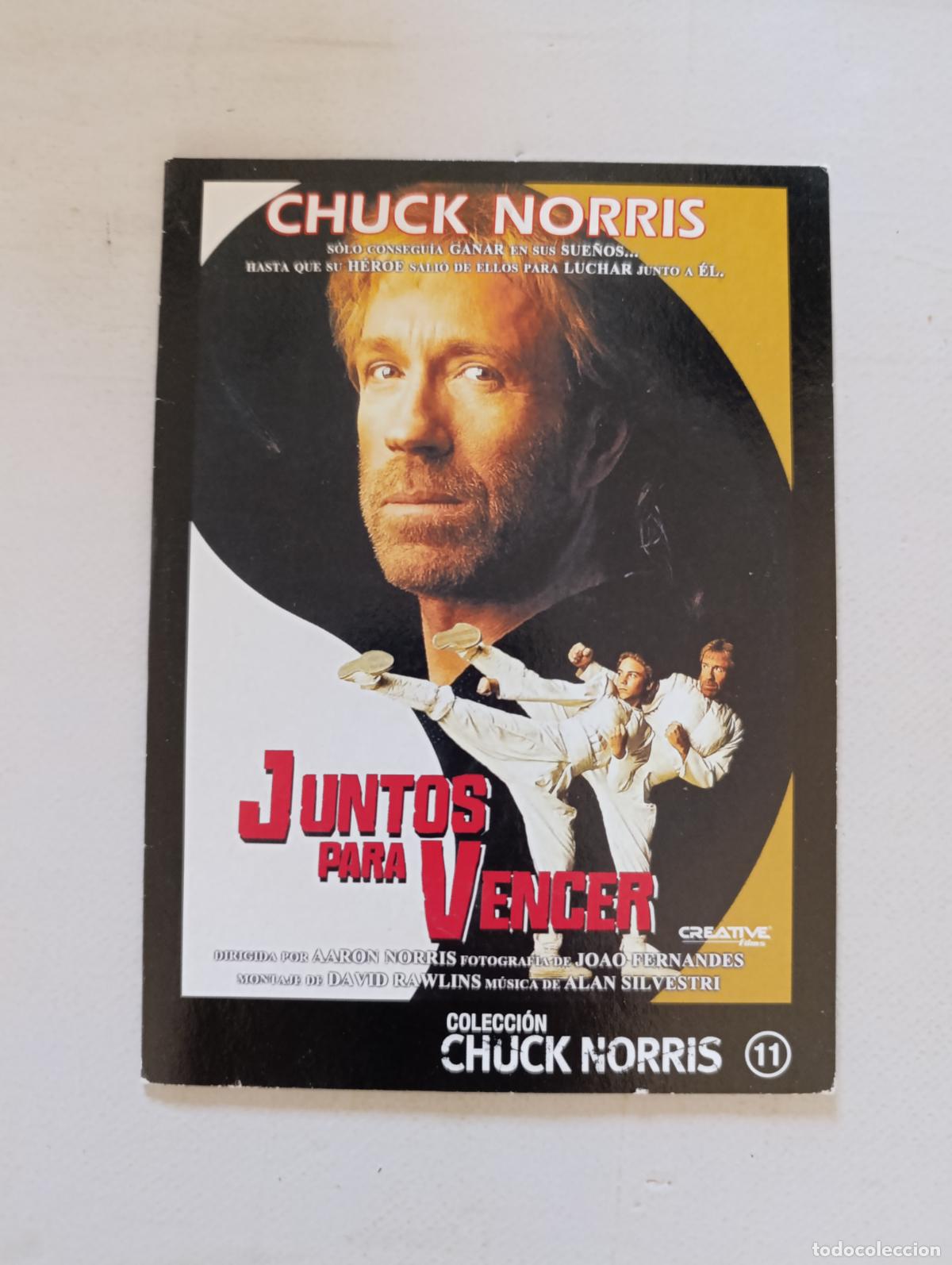 Cine: DVD JUNTOS PARA VENCER - CHUCK NORRIS - FUNDA FINA CARTON (1H)