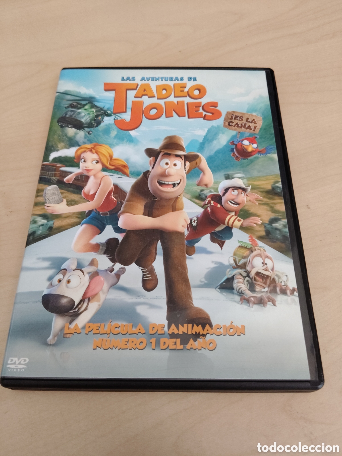 Cine: RD97 las aventuras de Tadeo Jones DVD SEGUNDAMANO