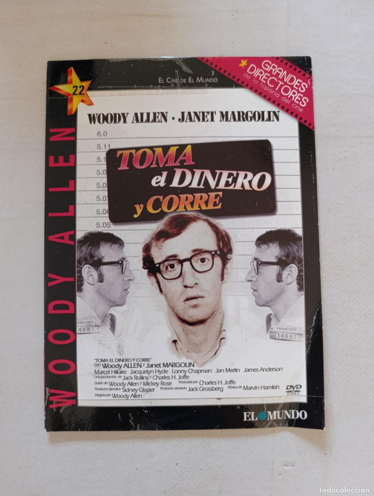 Cine: DVD TOMA EL DINERO Y CORRE - WOODY ALLEN - FUNDA FINA CARTON (1H)