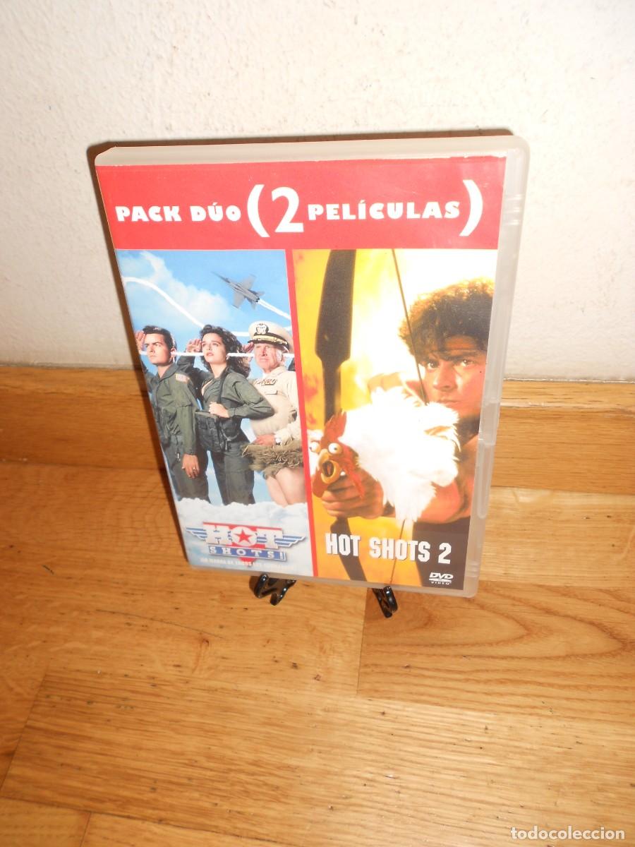 Cine: HOT SHOTS + HOT SHOTS 2 - 2 DVDs - 1&euro;y+