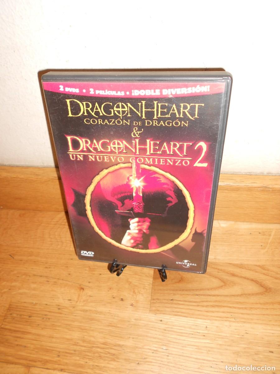 Kino: DRAGONHEART corazon de dragon + DRAGONHEART 2 un nuevo comienzo - 2 DVDs - 1&euro;y+