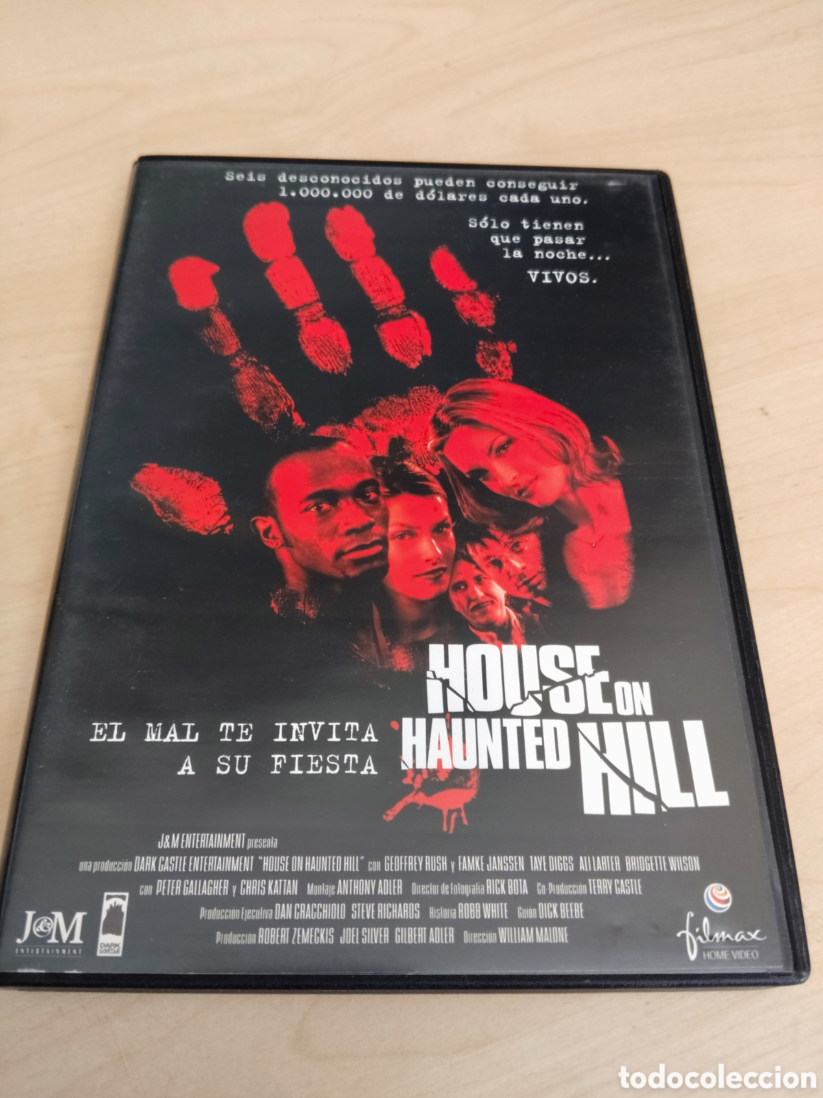 Cine: RD97 house on haunted hill DVD SEGUNDAMANO