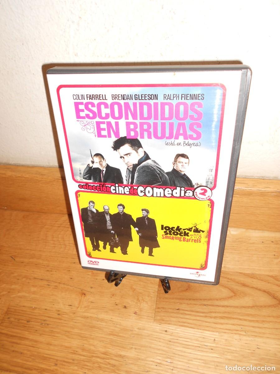 Cinema: ESCONDIDOS en BRUJAS + LOCK STOCK and two smoking barrels - 2 DVDs - 1&euro;y+