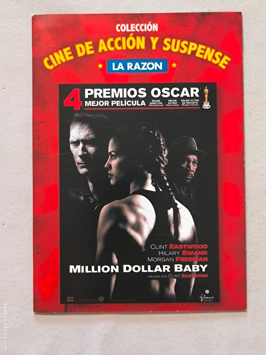 Cine: DVD MILLION DOLLAR BABY - FUNDA FINA CARTON (5T)