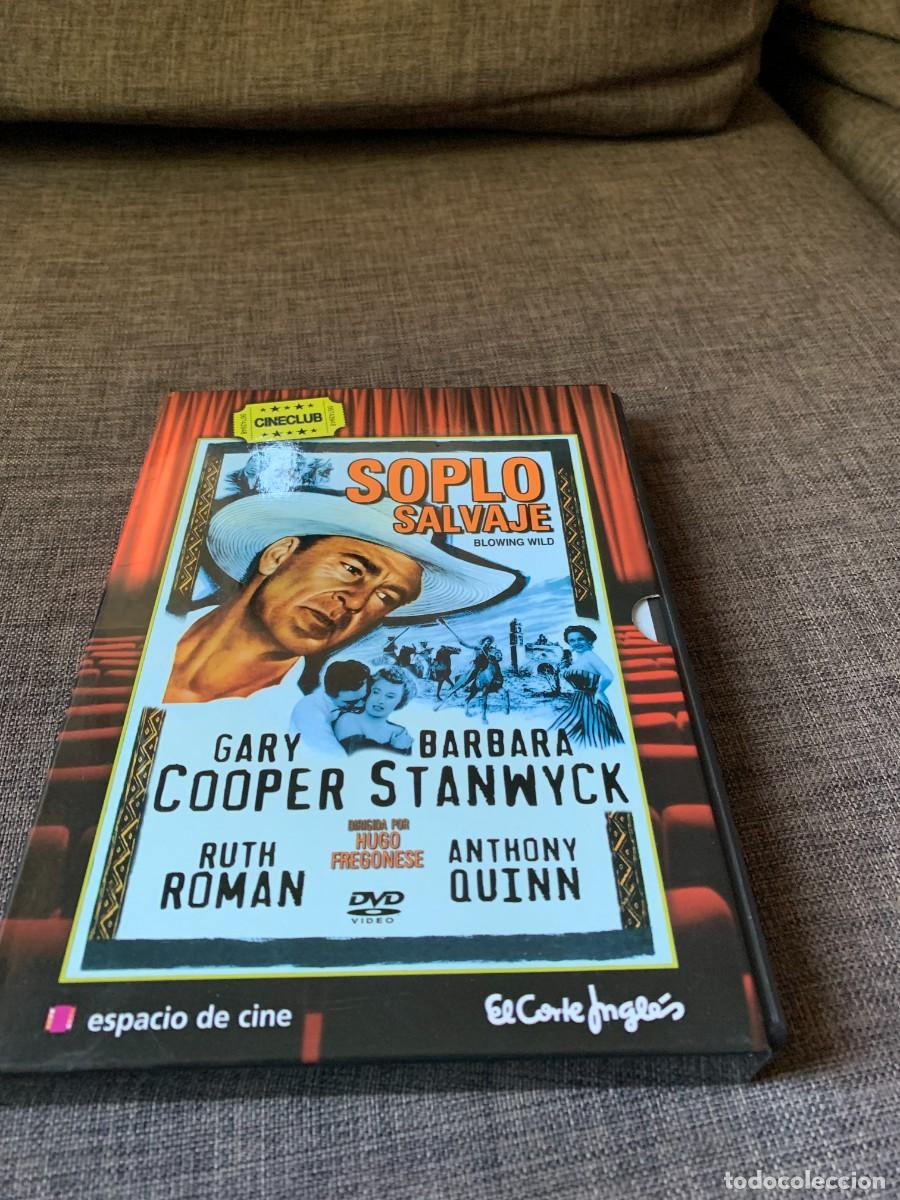 Cine: DVD. SOPLO SALVAJE. INCLUYE LIBRILLO. BUENA CONSERV. PEDIDO MINIMO 10 EUROS.
