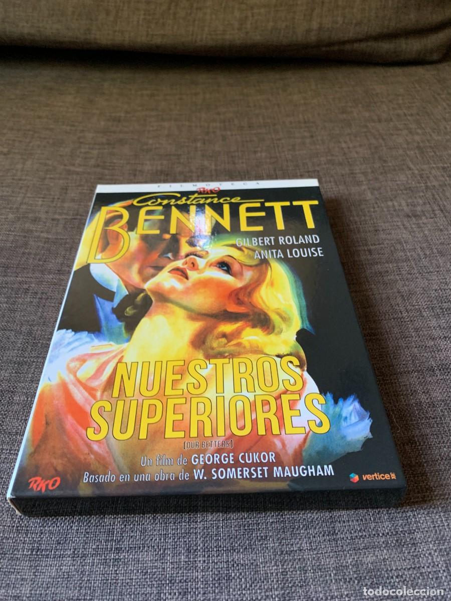 Cine: DVD. NUESTROS SUPERIORES. CONSTANCE BENNET. INCLUYE LIBRILLO. BUENA CONSERV. PEDIDO MINIMO 10 EUROS