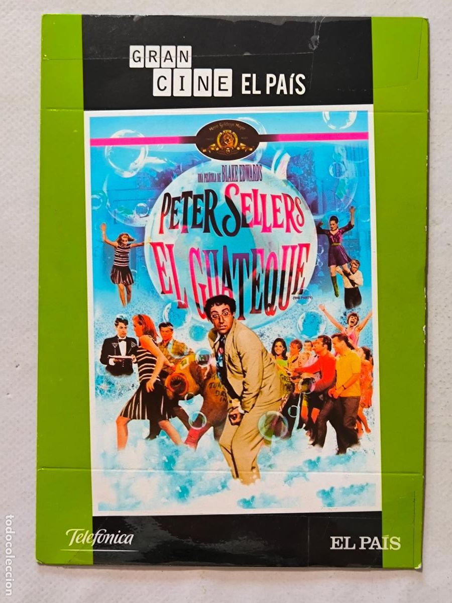 Cine: DVD EL GUATEQUE - PETER SELLERS - FUNDA FINA CARTON (5T)