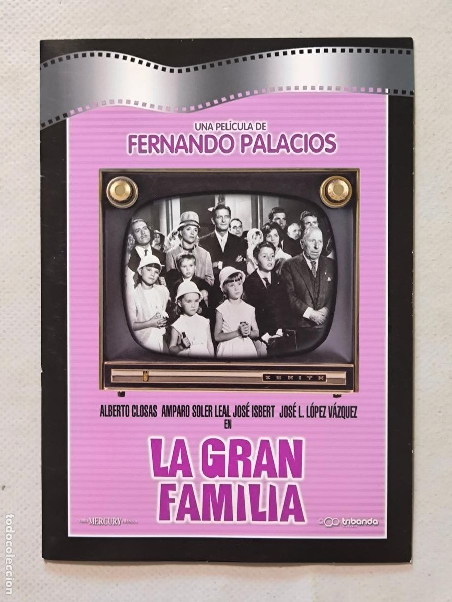 Cine: DVD LA GRAN FAMILIA - FUNDA FINA CARTON (5W)