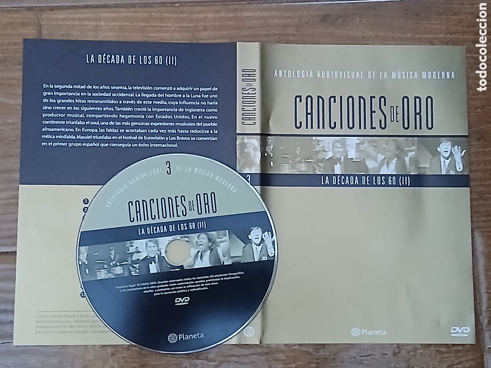 Cine: Dvd Canciones del Oro -La d&eacute;cada de los 60 (I)