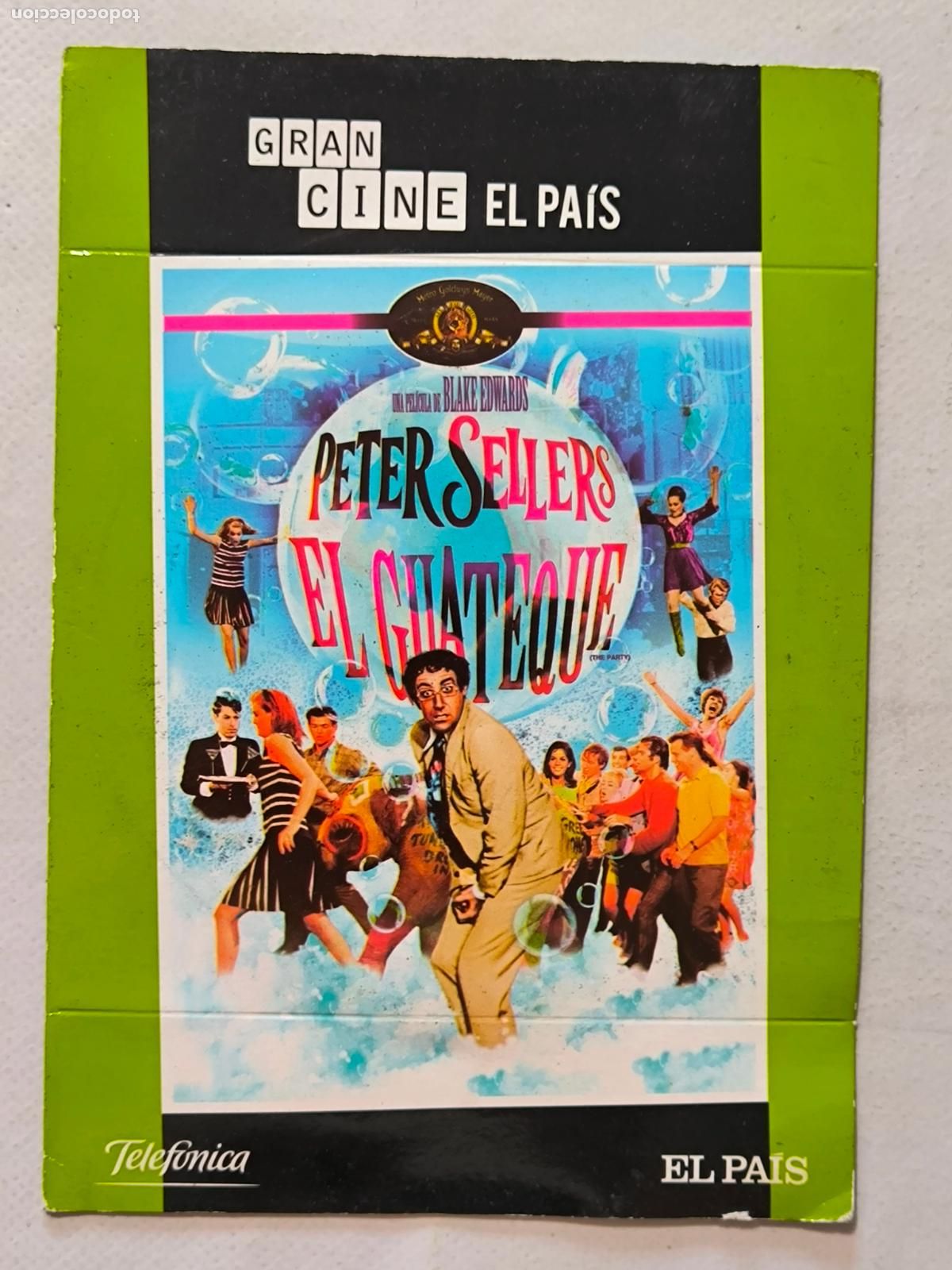 Cine: DVD EL GUATEQUE - PETER SELLERS - FUNDA FINA CARTON (5W)