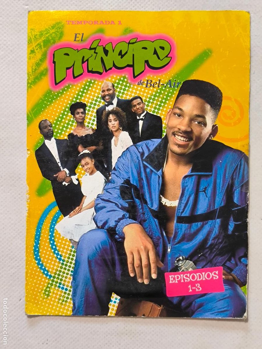Cine: DVD EL PRINCIPE DE BEL AIR - TEMPORADA 1 - EPISODIOS 1 A 3 - FUNDA FINA CARTON (5W)