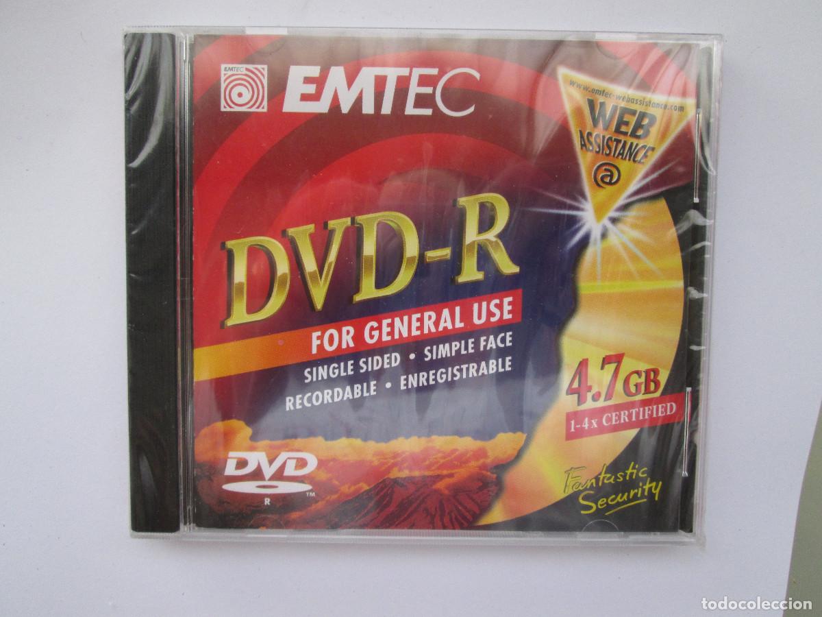 Cine: DVD -R GRABABLE EMTEC - PRECINTADO - 4,7 GB