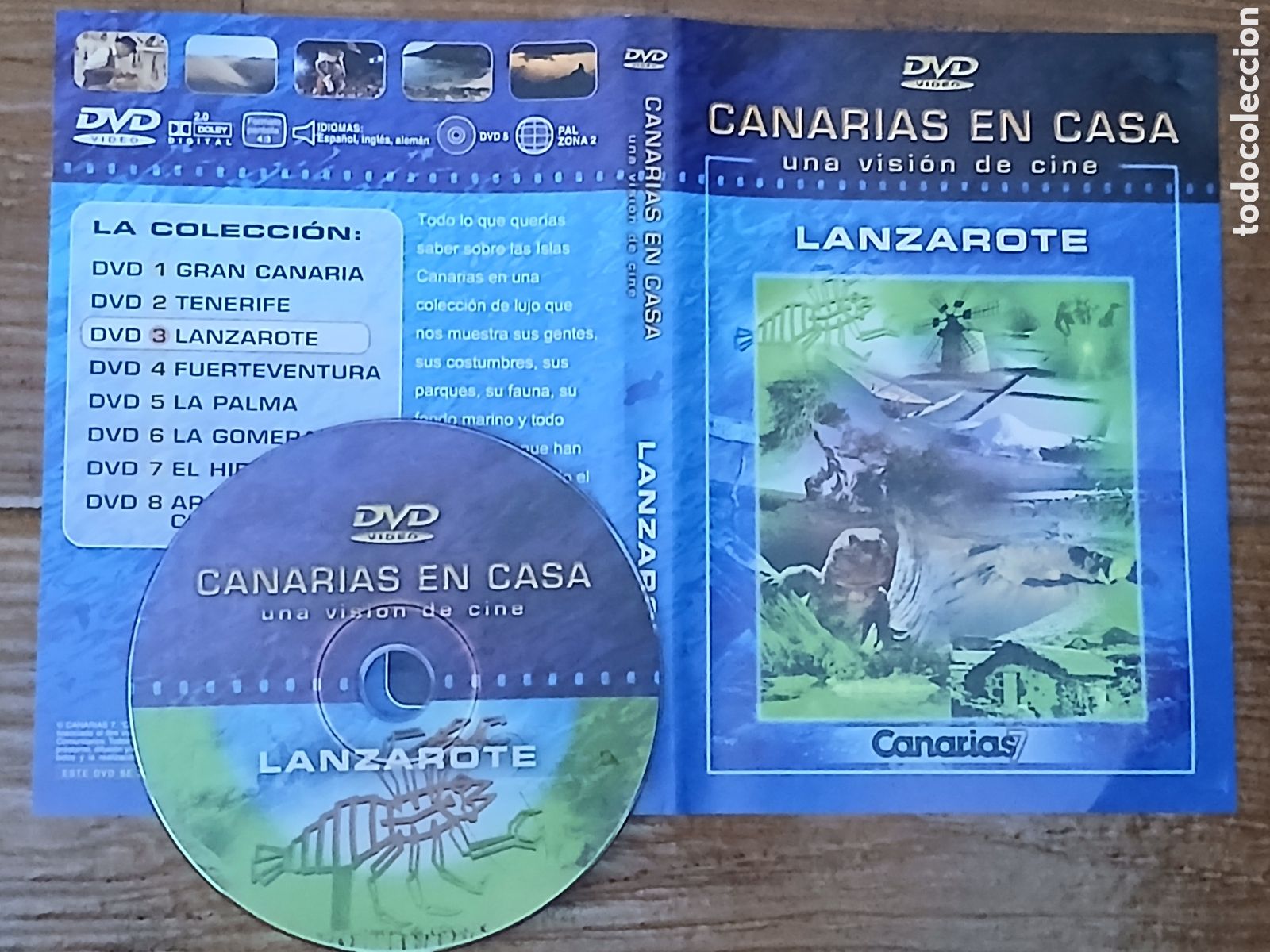 Cine: Dvd Canarias en Casa, una visi&oacute;n de cine -Lanzarote-