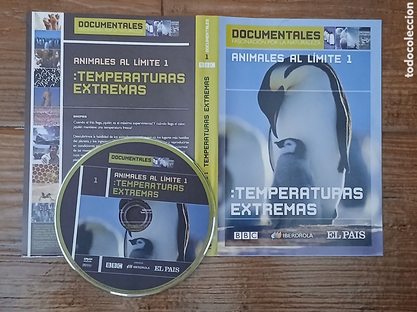 Cine: Dvd Animales al L&iacute;mite 1: Temperatura Extremas